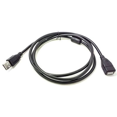cable de extensión hembra-varón de 2.4Al 16ft USB para la impresora del ordenador