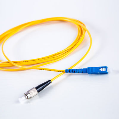 cable de la fibra con varios modos de funcionamiento del cable de fribra óptica de 2.0m m el 1m FTTH