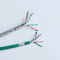 Par trenzado de cobre desnudo de Lan Cable Cat 6 SFTP 4P de Ethernet del 100m