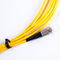 APC que pule estabilidad de la temperatura alta del cordón de remiendo del cable de fribra óptica 68N
