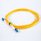 3 mide el cordón de remiendo del LC LC del cable de fribra óptica de 3.0m m FTTH