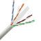 Tipo LSZH Cat6 Lan Cable de UTP porque 0.57m m 23AWG