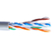 Chaqueta de PVC de cobre desnuda estándar del gris de 305 metros de Lan Cable 23AWG de Ethernet de UTP Cat6