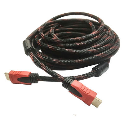 de nylon de alta velocidad del PVC del cable CCS de los 10m 1080P 4K HDMI trenzada
