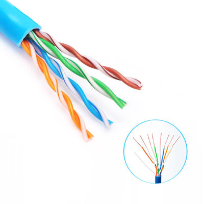 Cables de cobre desnudos de alta calidad de la red del utp cat5e del cable de lan de Ethernet los 305m 4pair