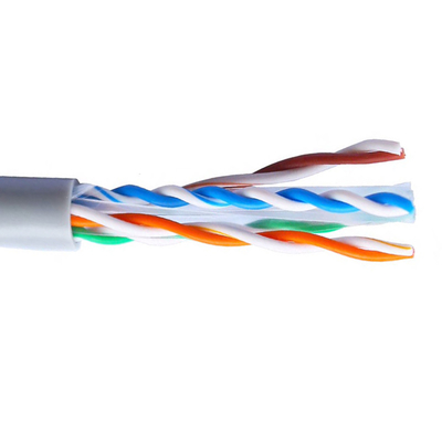 Ethernet de alta velocidad sin blindaje Cat6 Lan Cable del HDPE de UTP 0.55m m CCA 23AWG