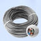 Ethernet Lan Cable de UTP Cat6 el 100m Gray Solid Copper Twisted Wire