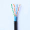 Cable de Ethernet impermeable al aire libre de RoHS Cat5e del cable de Ethernet del CCA Cat5e UTP