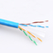 305M / Azul del cable 0.50m m CCA del establecimiento de una red de la categoría 6 del HDPE de Lan Cable de Ethernet del rollo